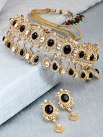 Load image into Gallery viewer, Amaya Black Stone Choker Set