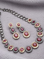 Load image into Gallery viewer, Nomal Victorian CZ Necklace Set