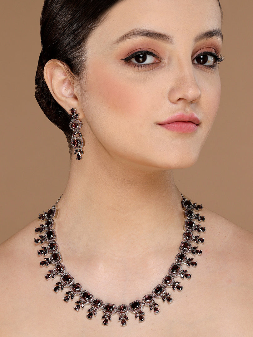 Inika Rodolite Stone set