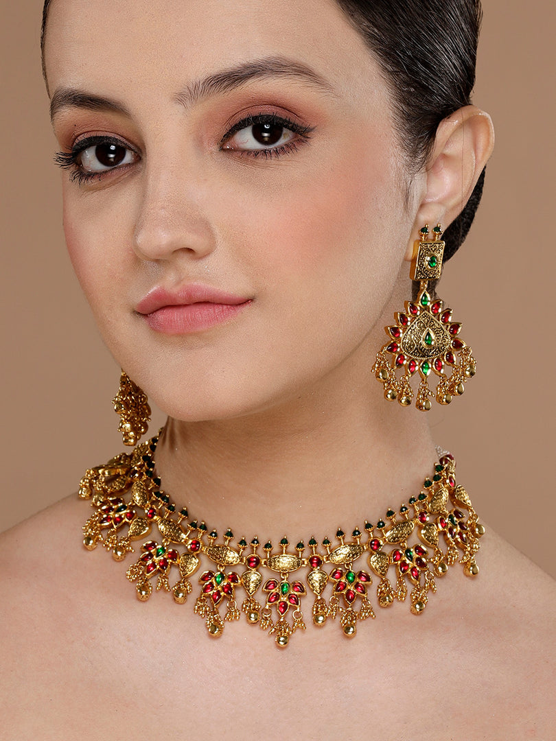 Vatika traditional Necklace set