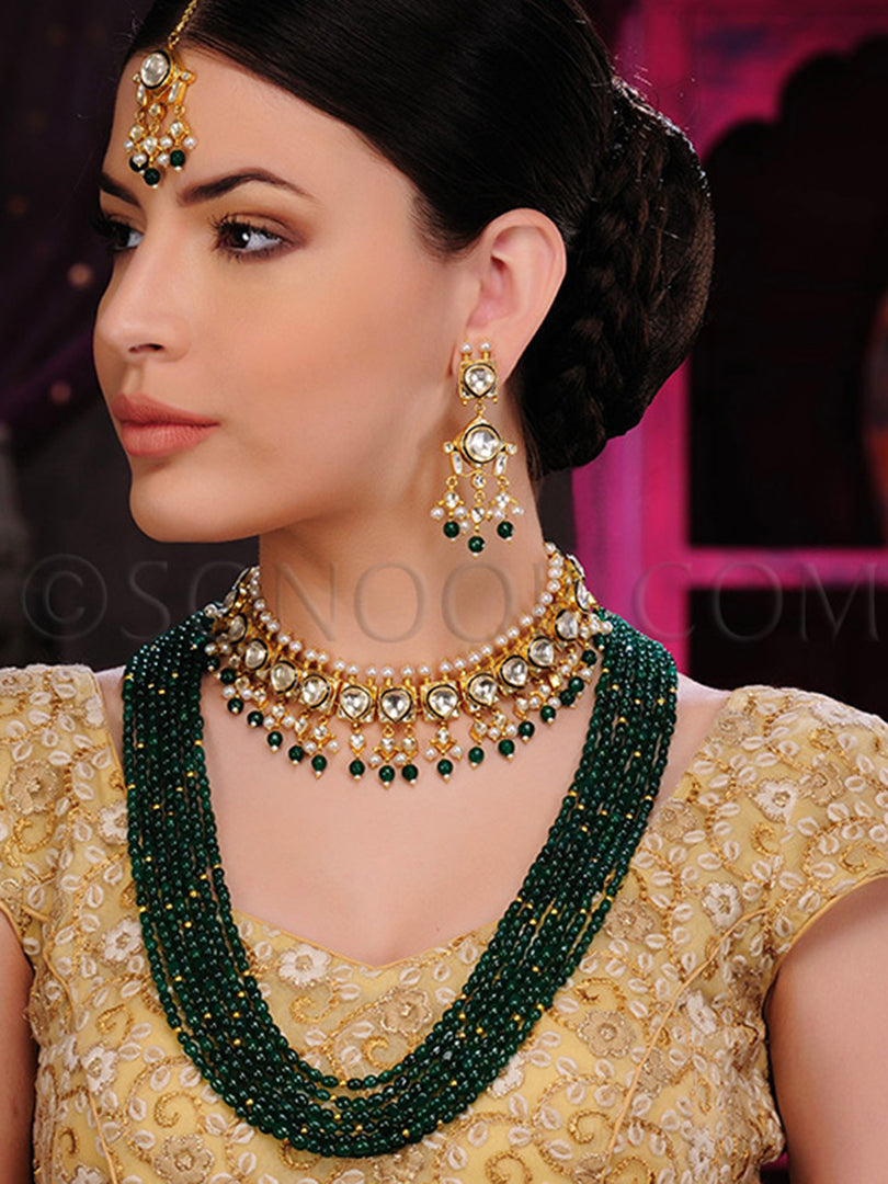 Aradhya Rani Haar & Choker Bridal Set