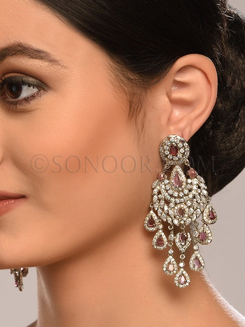 Kurgini CZ Tirmuleen Earrings