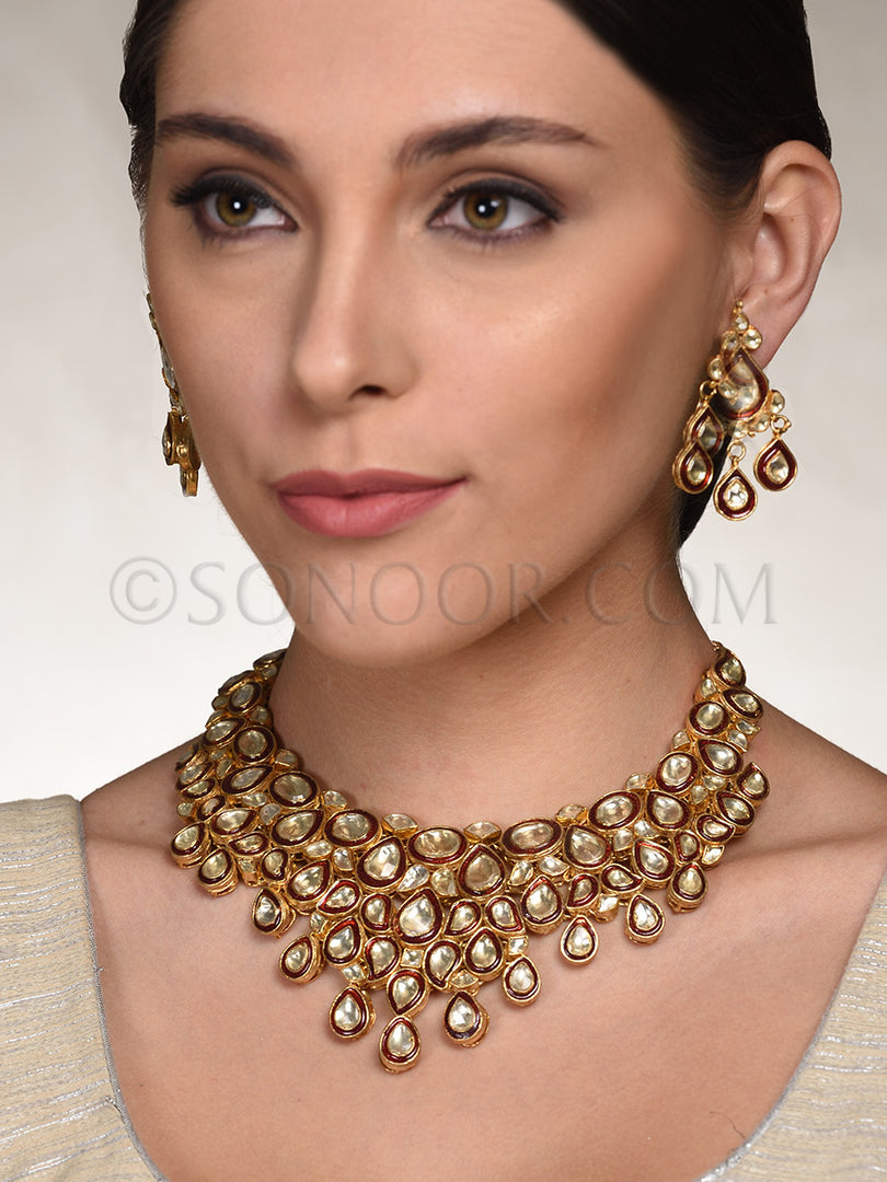 Yogna Rajasthani Meena Kari Necklace Set