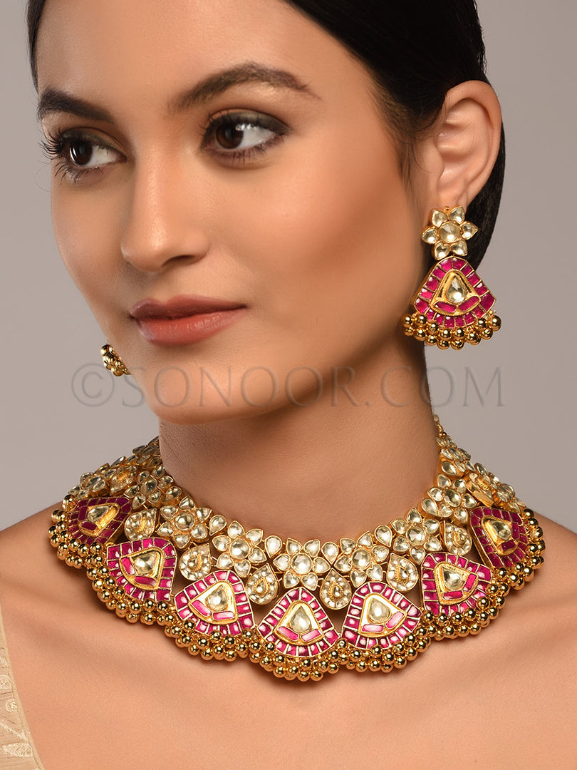 Tamira Jadau Necklace Set