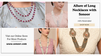 The Allure of Long Necklaces with Sonoor – Latest Trends of 2024