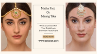 Matha Patti Vs. Maang Tika: Find out What to Choose For your Bridal Look