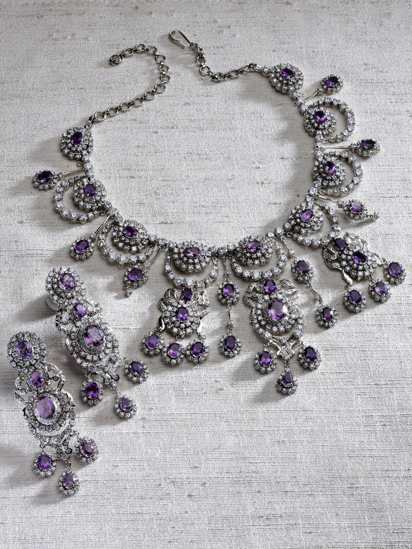 Anjika Victorian Handcrafted Necklace Set