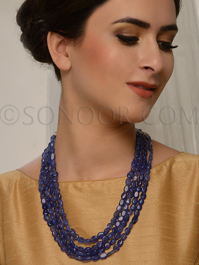 Nihira Multi Layered Beads Necklace